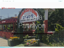 Tablet Screenshot of ankarapansiyon.com
